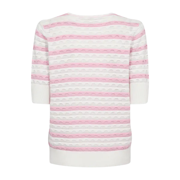 Hovedbilde DODO GENSER STRIPES - OFFWHITE/ROSA