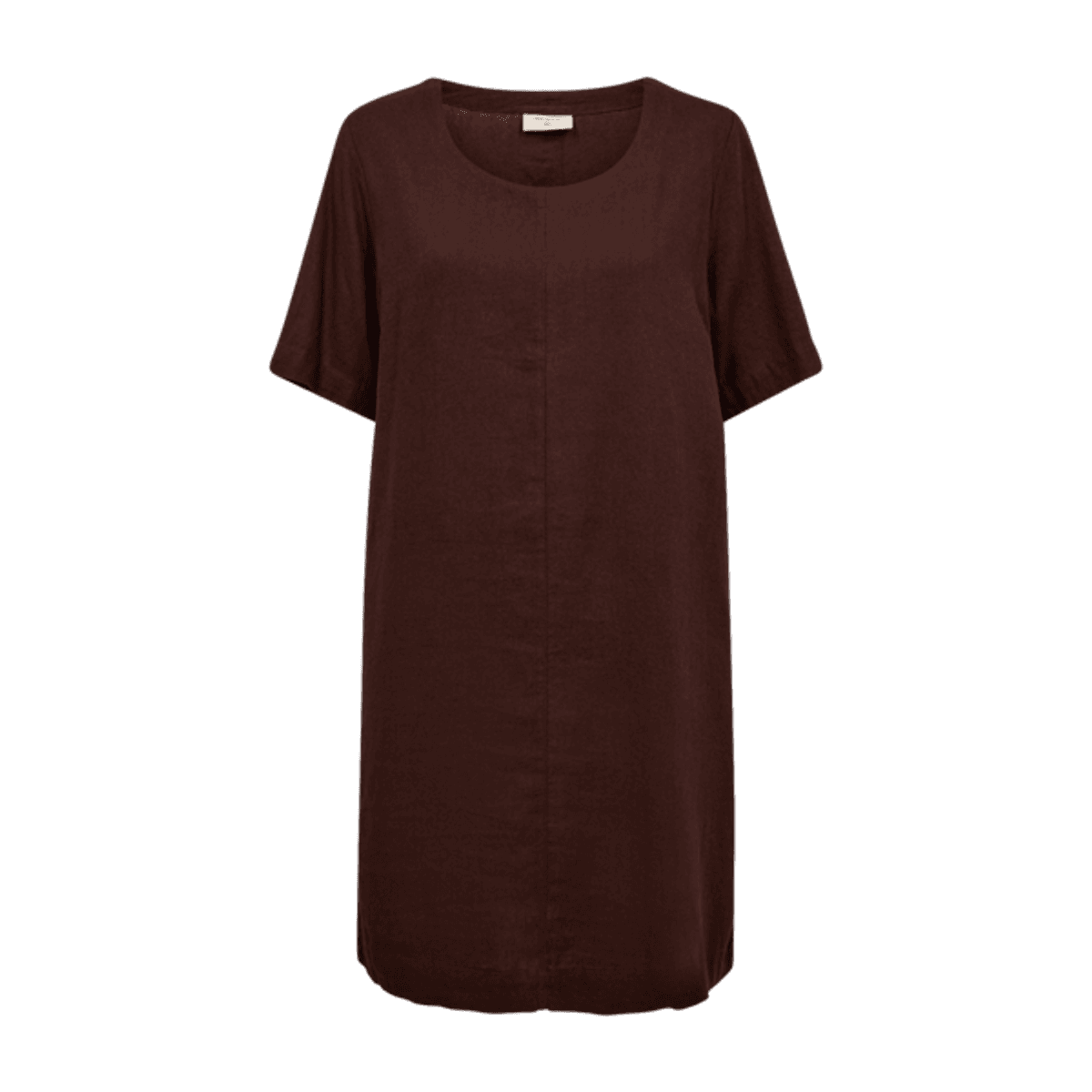 LAVA KJOLE M/KNAPPER BAK - BRUN