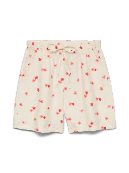 Hovedbilde ODETTE SHORTS - OFFWHITE/BRINGEBÆR