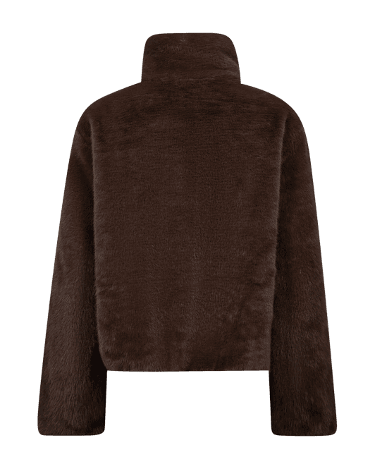 Hovedbilde MINKY JAKKE FAKE FUR - BRUN