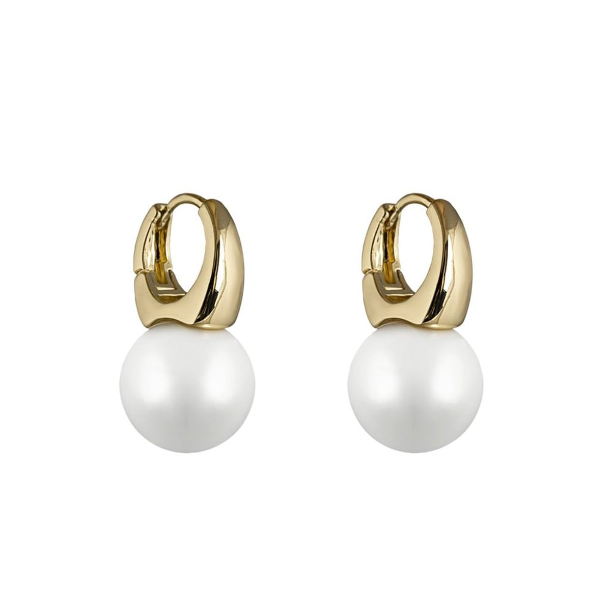 SNÖ OF SWEDEN - GRACIE SHORT ØREPYNT - GULL