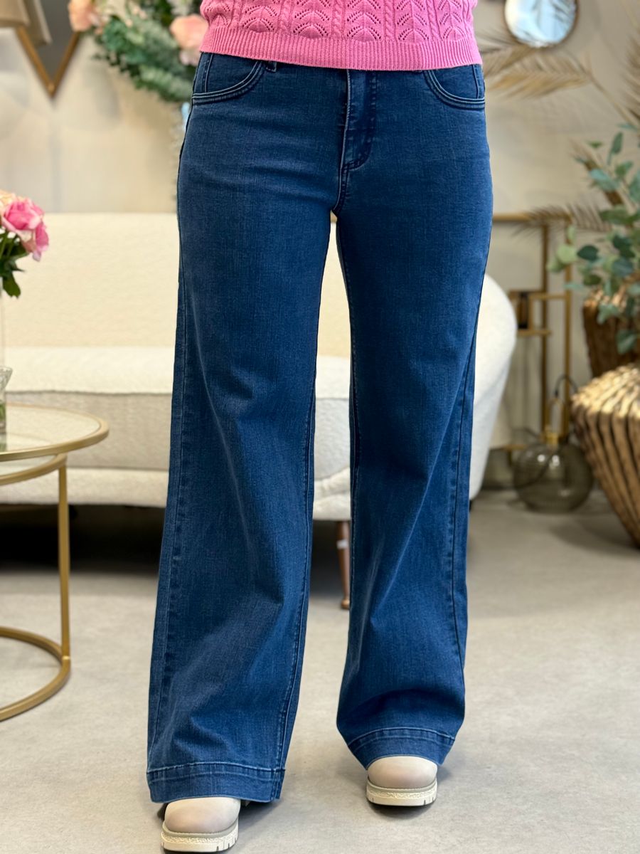 LOPEZ JEANS 32 LENGDE - DENIM BLUE