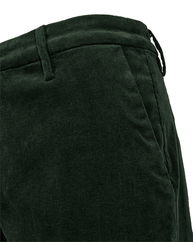 OLANA CORD CHINOS BUKSE - GRØNN