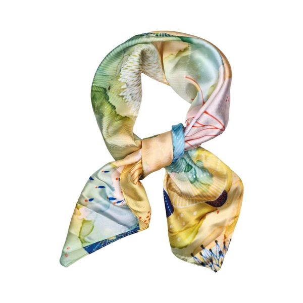 Hovedbilde SKJERF  SILKELOOK FLOWERS - GUL