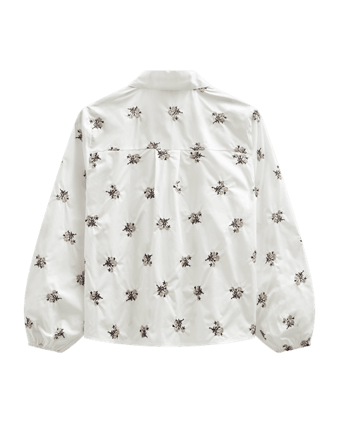 Hovedbilde LEILA SKJORTE FLOWERS - SAND/BRUN