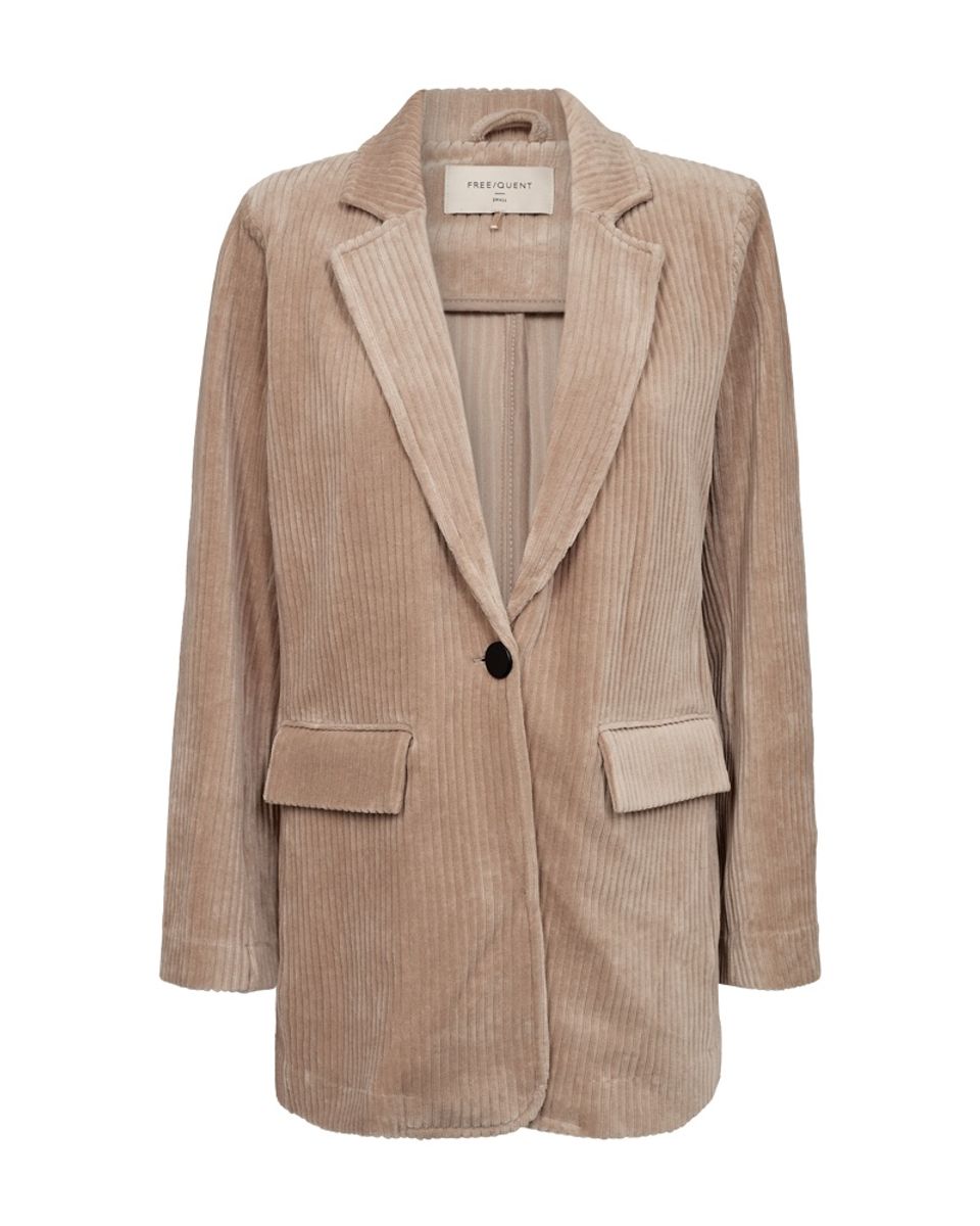 NACORY BLAZER VELVET - TAUPE