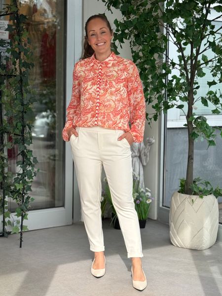 Hovedbilde PRAYA BLUSE - CORAL PRINT