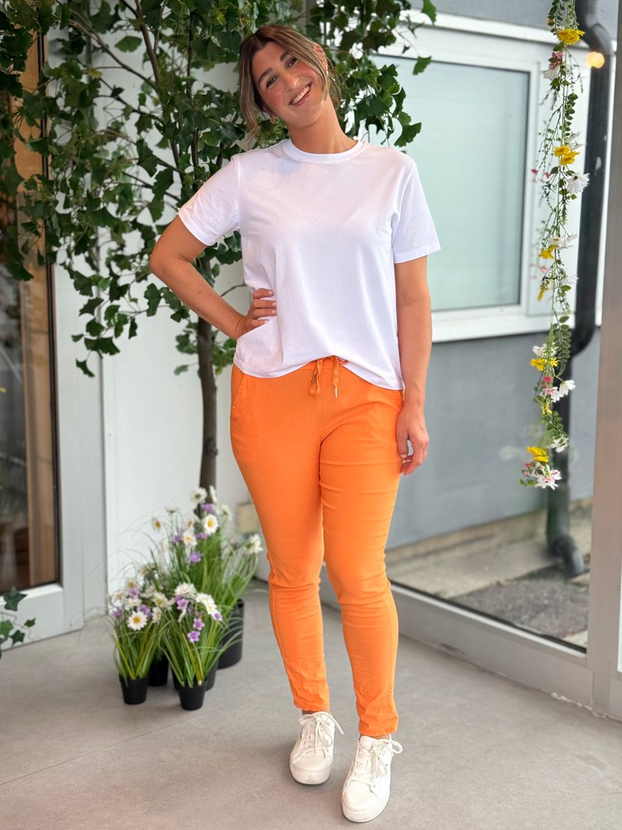 MAGIC STRETCHY BUKSE - ORANGE