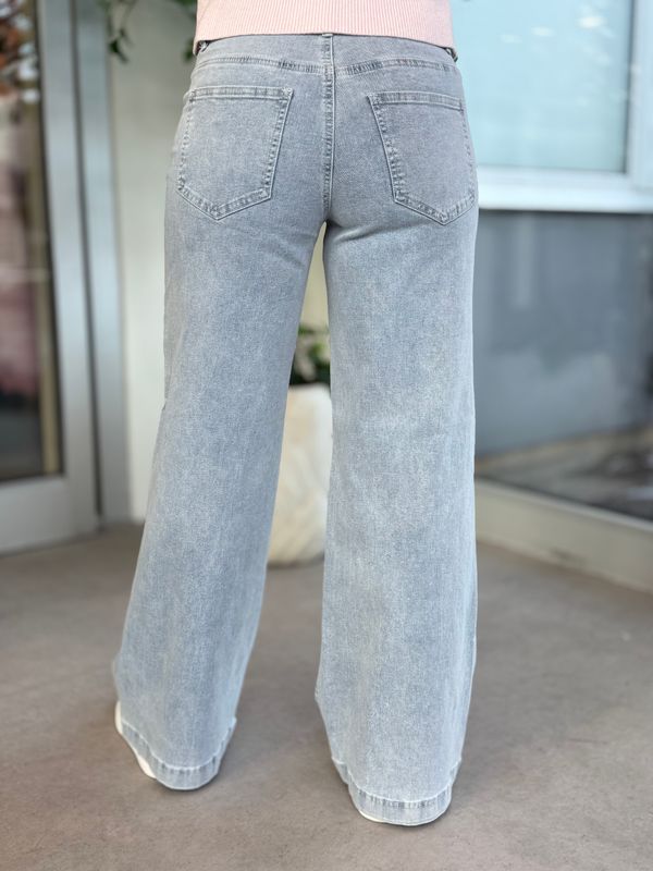 VEGA FLARE JEANS 80 CM - LYS DENIM