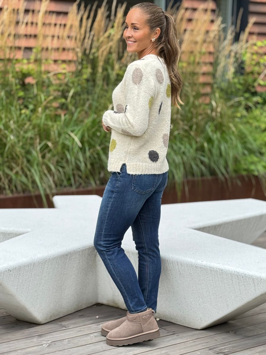 PLATFORM BOOTS - TAUPE