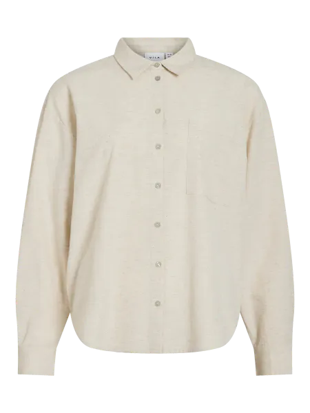 Hovedbilde PRISILLA SKJORTE - NATURAL