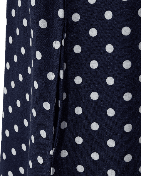 Hovedbilde LAVISCO KJOLE DOTS - NAVY