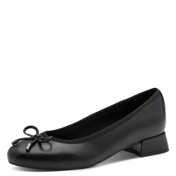 Hovedbilde BALLERINA M/LAV HÆL - SORT