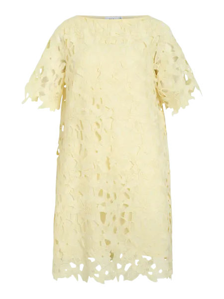 Hovedbilde SIENNA KJOLE - LYS GUL