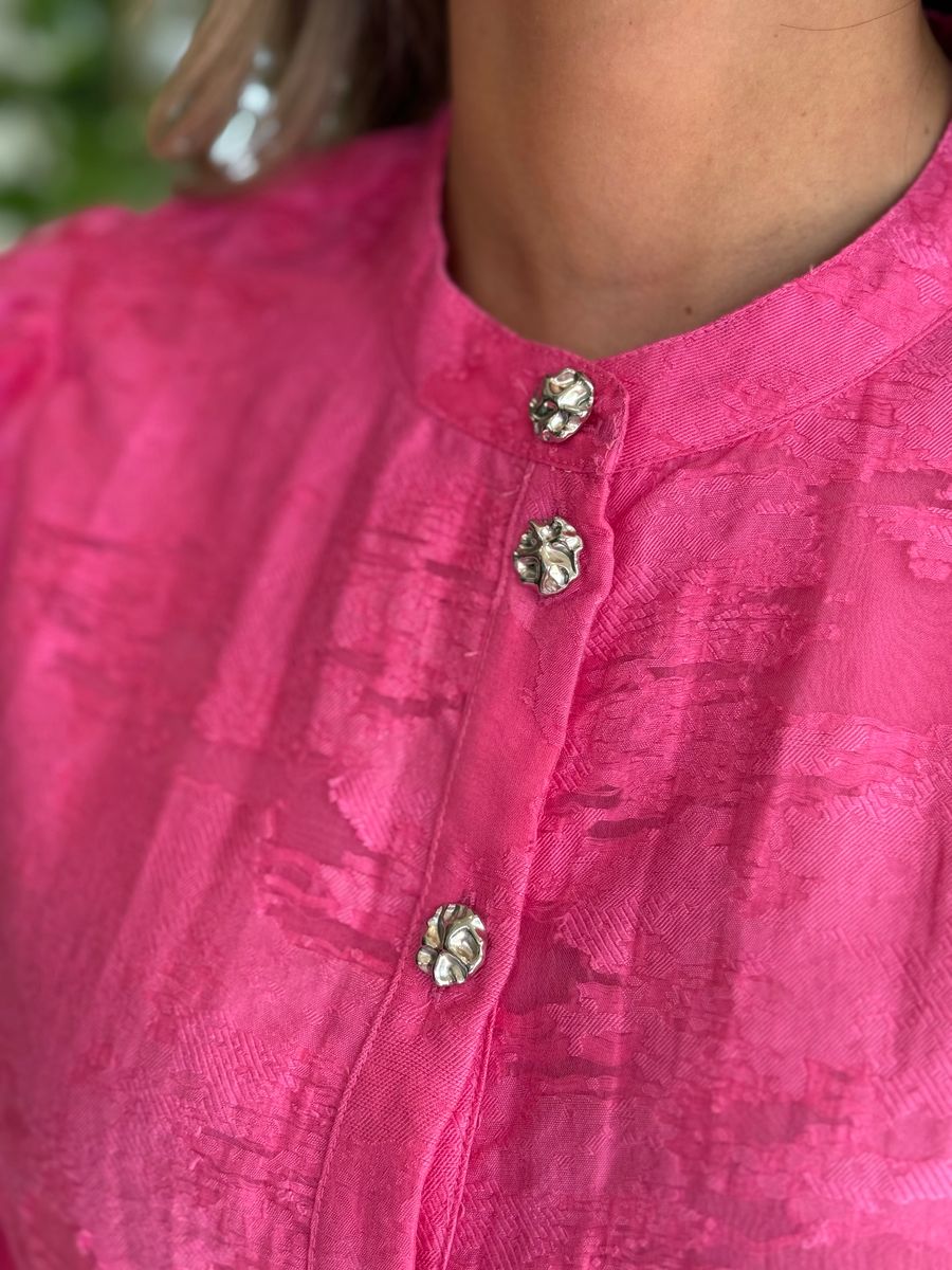 AGGA BLUSE - CERISE