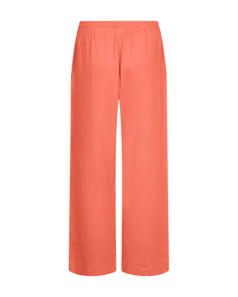 Hovedbilde LAVA LIN/VISCOSE BUKSE ANKEL - ORANGE