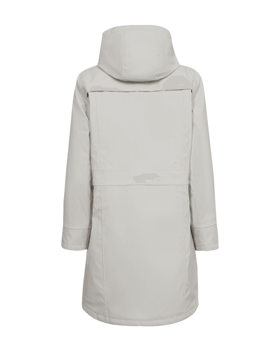 RAIN JAKKE M/HETTE - MOONBEAM