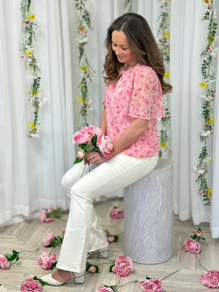 Hovedbilde EMMA TOPP FLOWER - ROSA