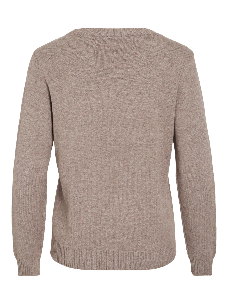 VIRIL GENSER O-NECK - MULDVARP