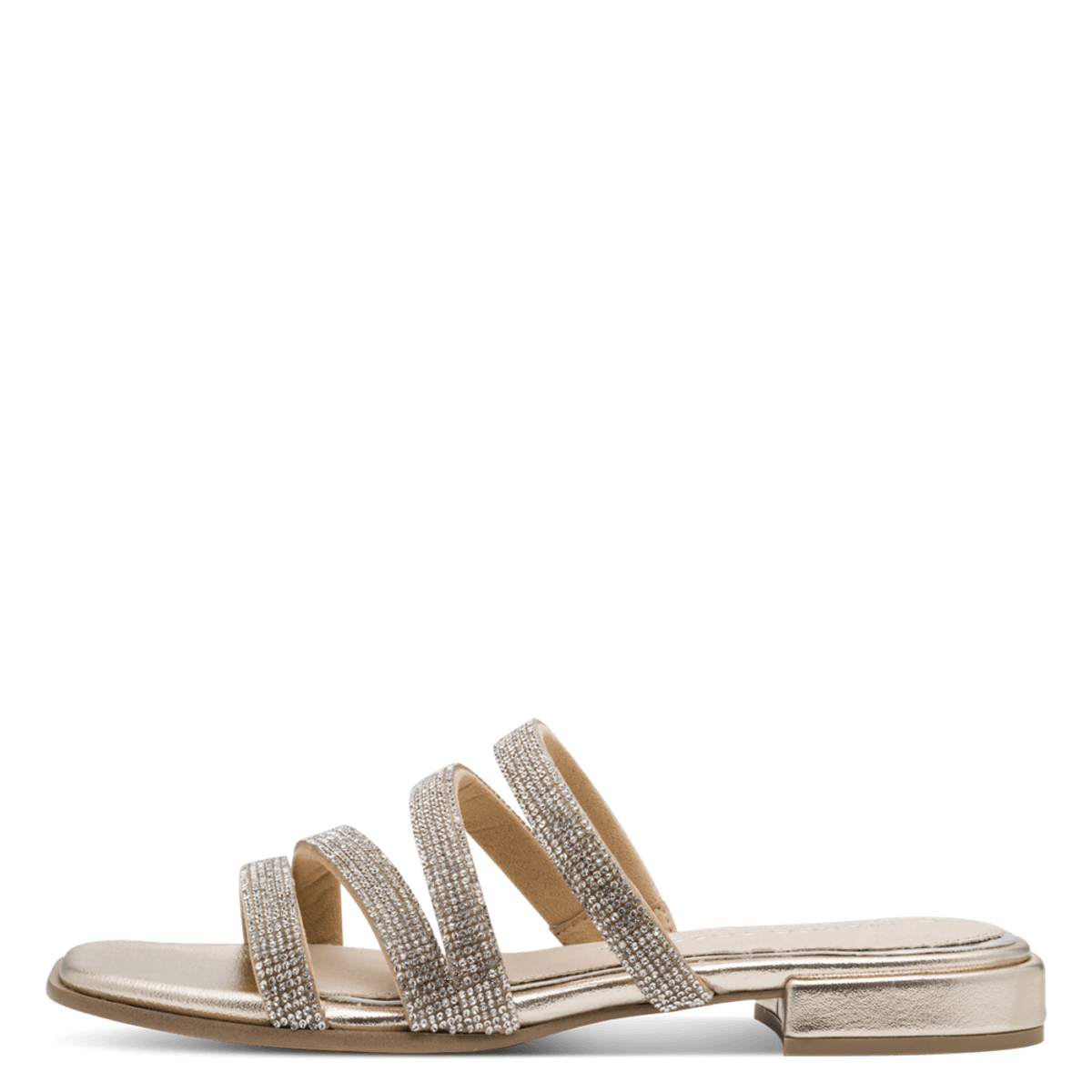 SANDAL M/STRASS - GULL