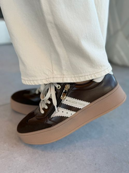 Hovedbilde SNEAKERS COMBI - BRUN