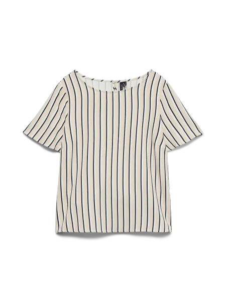Hovedbilde MYMILO TOPP M/STRIPER - SAND/NAVY