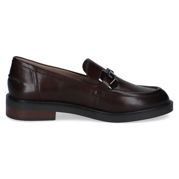 Hovedbilde LOAFER I SKINN M/LENKE - BRUN