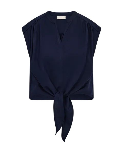 Hovedbilde LAVISCO TOPP M/KNYTING - NAVY