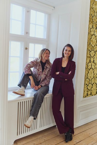 Hovedbilde NANNI RETT BUKSE FASHION - PLOMME
