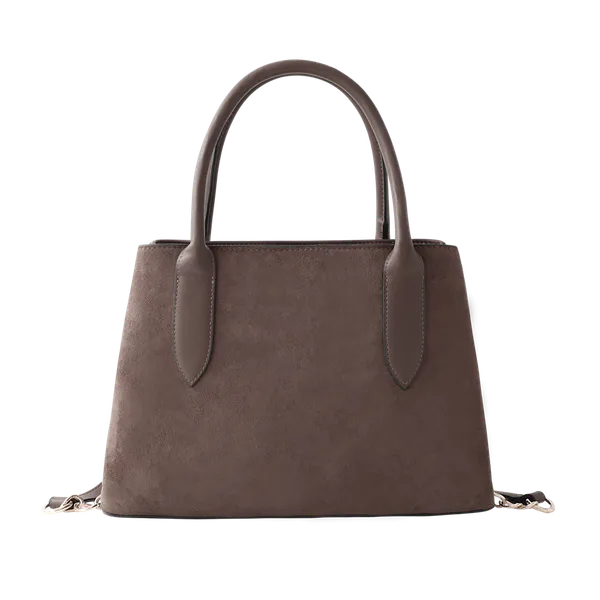 Hovedbilde VESKE SEMSKET M/GULL DETALJER - BRUN