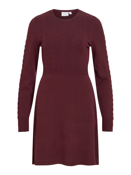 Hovedbilde KERRY CABEL KNIT KJOLE - PLOMME