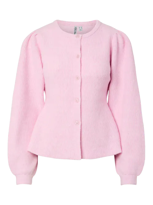 Hovedbilde SILLY CARDIGAN M/PUFFERM - ROSA