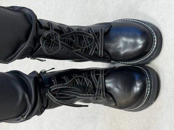 Hovedbilde BOOTS M/KNYTING - BLACK