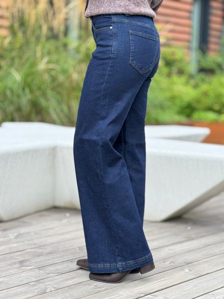 Hovedbilde VEGA FLARE JEANS 82 CM - MØRK JEANS