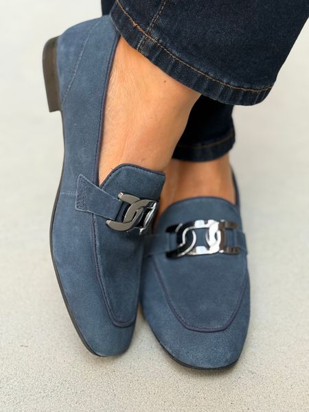 Hovedbilde MOKASIN M/FLAT LENKE - NAVY