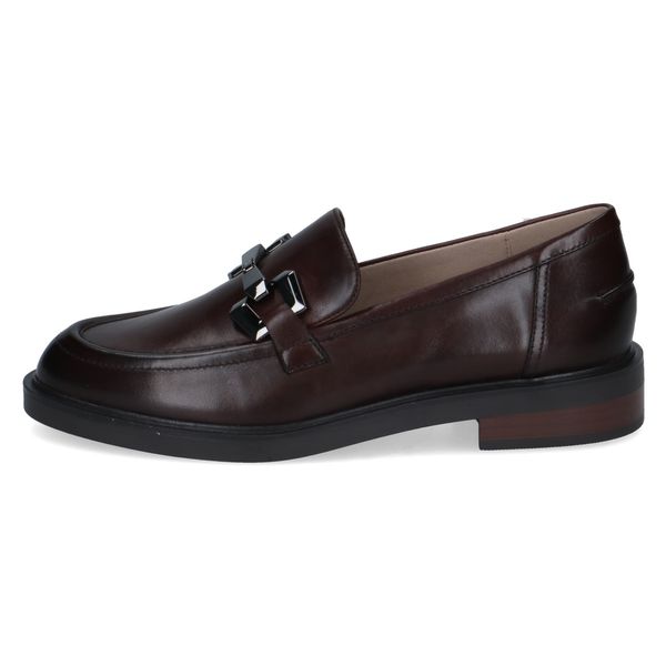 Hovedbilde LOAFER I SKINN M/LENKE - BRUN
