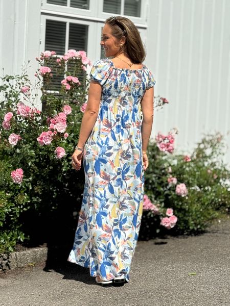 Hovedbilde LISE MAXI DRESS - BLUE MIX