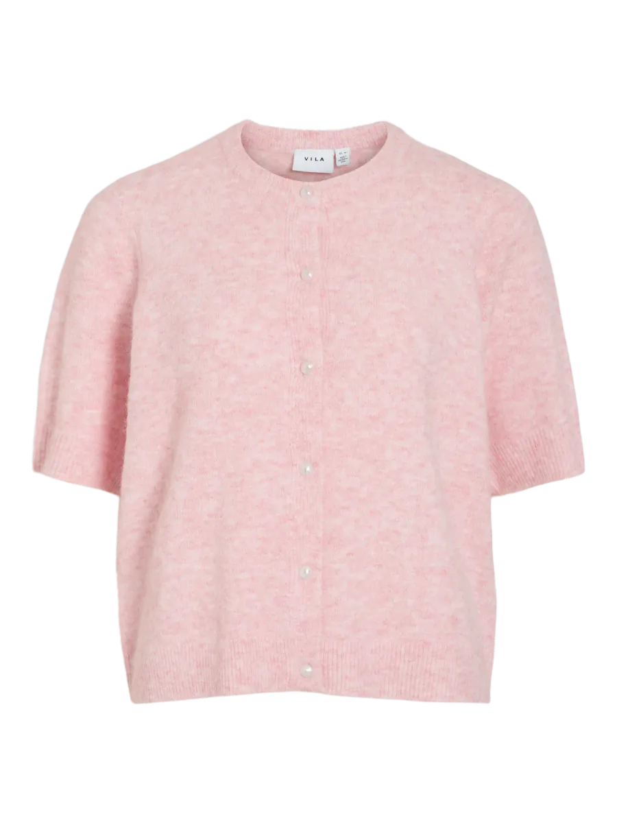 SEBORA CARDIGAN KORT ERM - ROSA MELERT