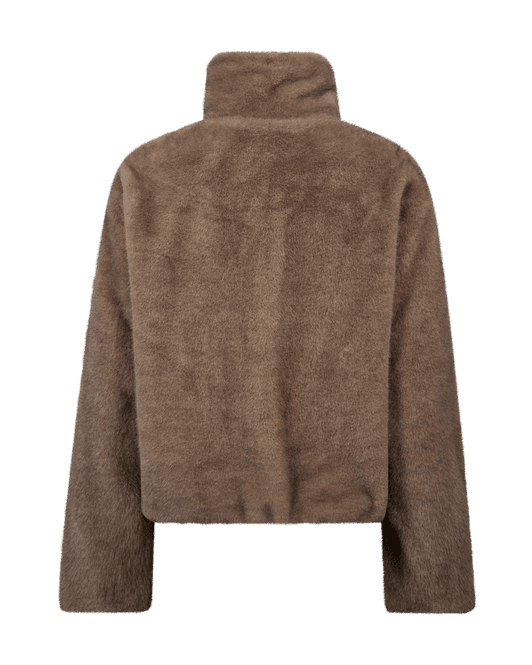 Hovedbilde MINKY JAKKE FAKE FUR - CAMEL